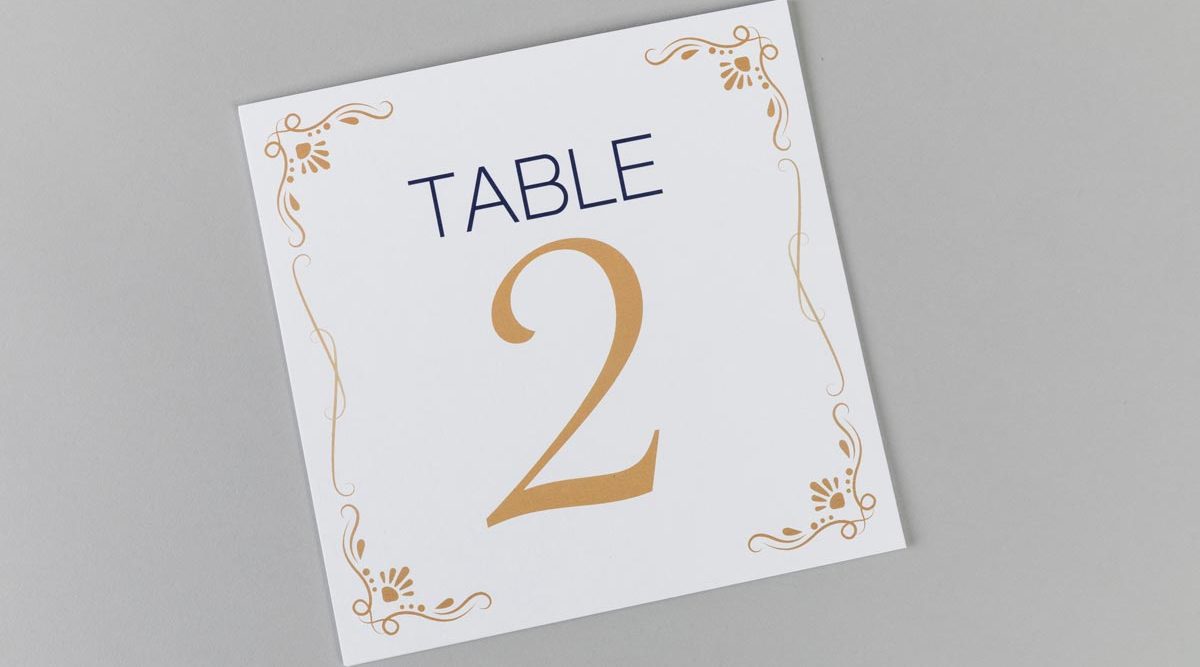 Wedding Table Names